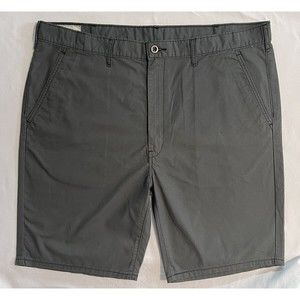 Levis Green Cotton Chino Shorts Sz 42 X 10 White Label